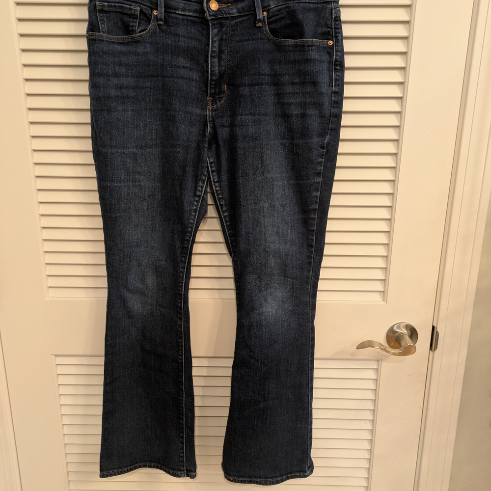 Denizen from Levi's Dark Blue Mid - Rise Bootcut Jeans Size 30(L)